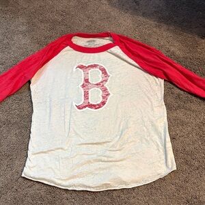 Boston Red Sox Baseball Raglan Tee